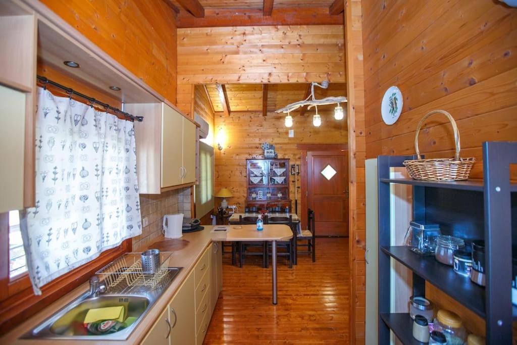 Apartamento Wooden House In Ioánina Exterior foto